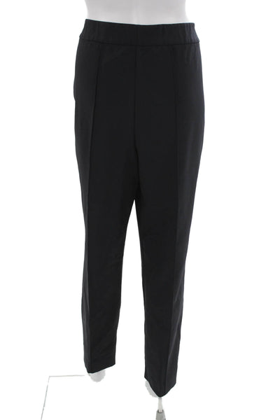Lafayette 148 New York Women Black Dress Pants Polyamide Zip Size 16