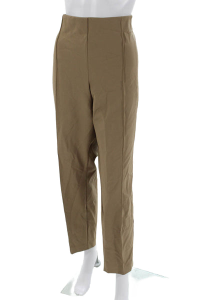 Lafayette 148 New York Womens Dress Pants Beige Polyamide Zip Size 18