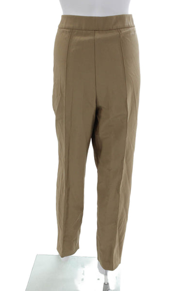Lafayette 148 New York Womens Dress Pants Beige Polyamide Zip Size 18