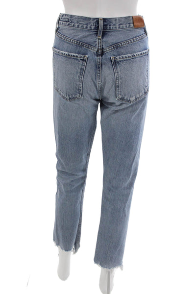 Citizens of Humanity Women High Rise Tapered Jeans Blue Size 25