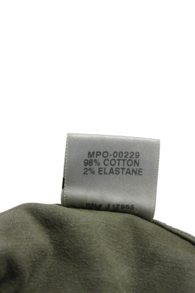 J Brand Womens Green Cargo Pants Cotton Blend Size 30