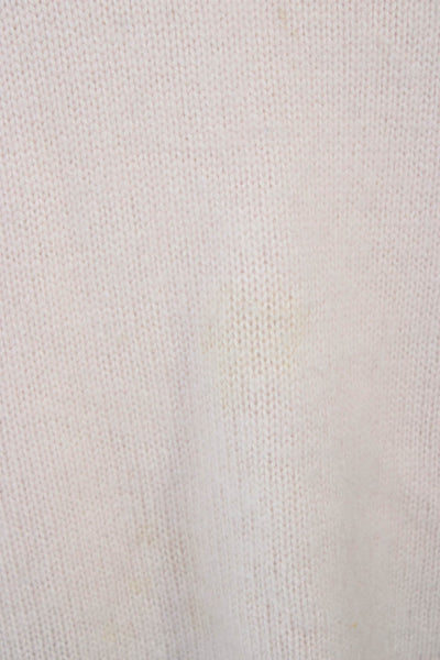 Nordstrom Womens Cashmere Turtleneck Pullover Sweater Pink Size S