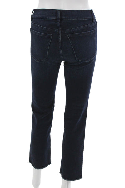 DL1961 Womens Straight Jeans Blue Mid Rise Button Fly 27in Size 26