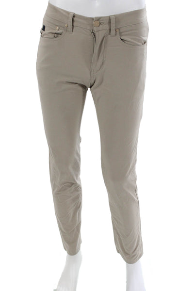 Vineyard Vines Men Chino Pants Beige Cotton 32in Inseam Size 28