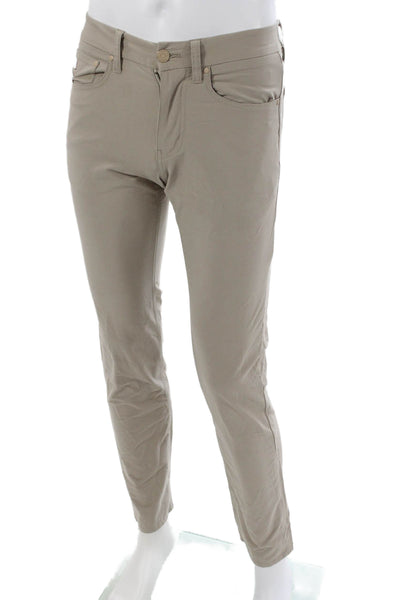 Vineyard Vines Men Chino Pants Beige Cotton 32in Inseam Size 28