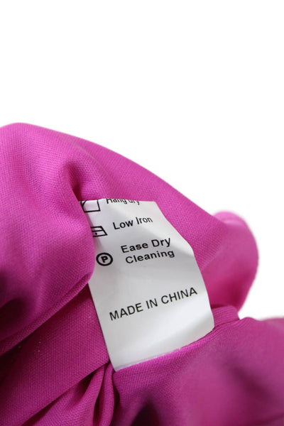 SNDYS. Womens Pink Strapless Mini Cotton Dress Pullover Size XS