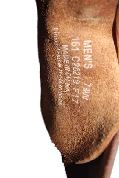 Cole Haan Mens Leather Lace Up Casual Oxford Shoes Brown Size 7.5