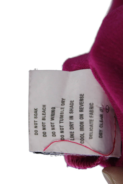 Manning Cartell Womens Pink Viscose V Neck Sleeveless Maxi Dress Size 10