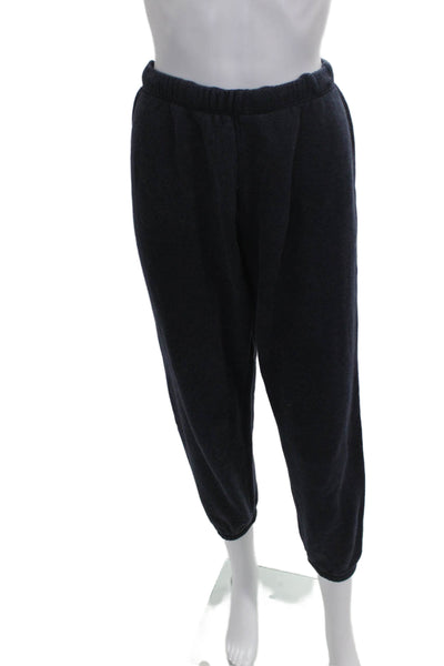 Jenni Kayne Unisex Adults Blue Cotton Sweatpants Pull On Size M