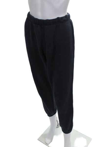 Jenni Kayne Unisex Adults Blue Cotton Sweatpants Pull On Size M