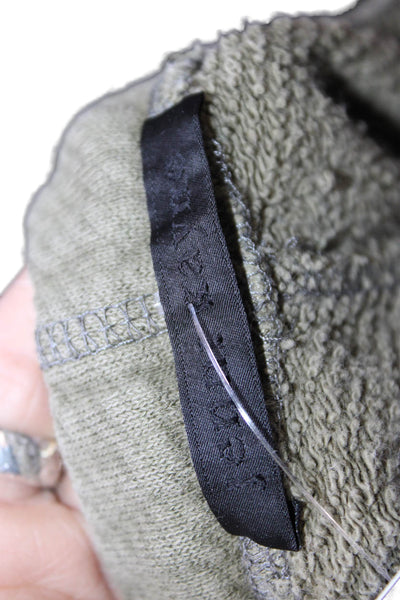 Jenni Kayne Womens Cotton Pull On Sweatpants Green Size S