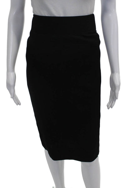 Helmut Lang Womens Straight Pencil Black Skirt Size S