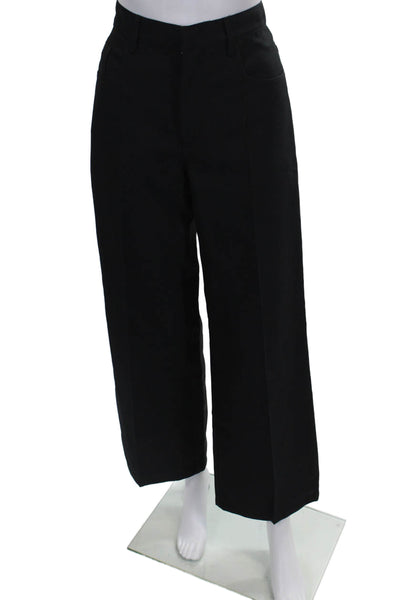 Philosophy Di Lorenzo Serafini Womens Black Dress Pants Polyester Zip Size 2