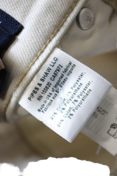 Veronica Beard Womens Flared High Rise Jeans Ivory Size 24