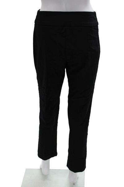 JM Collection Women Ankle Pants Black Rayon Pull On Petites Size XS