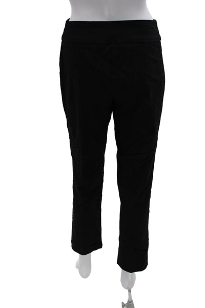 JM Collection Womens Ankle Pants Black Rayon Pull On Petites Size XS