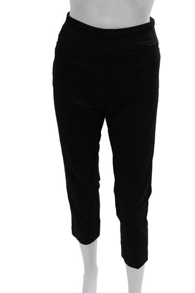 Renuar Womens Rayon Capri Pants Black Size 2