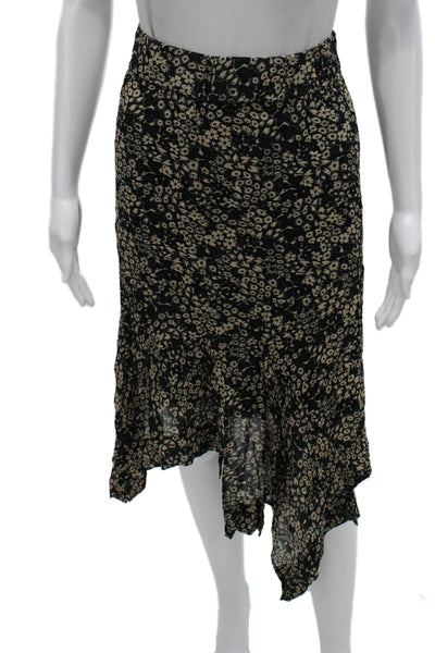 Isabel Marant Etoile Women A-Line Floral Viscose Knee Length Skirt Size 34