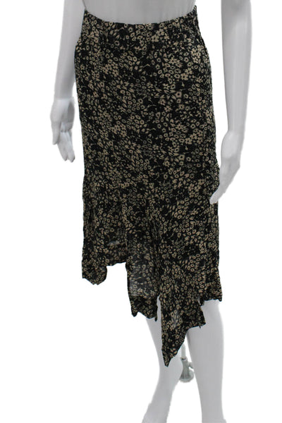 Isabel Marant Etoile Women A-Line Floral Viscose Knee Length Skirt Size 34