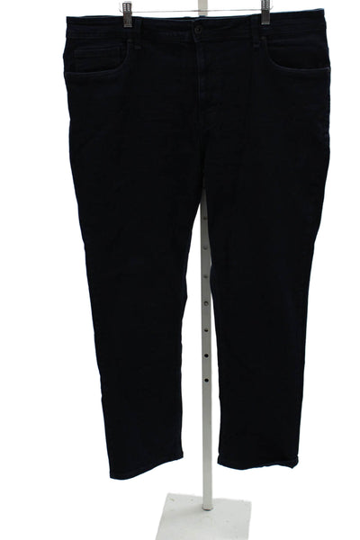 The Perfect Jean Mens Straight Jeans Blue Cotton Blend Size 40