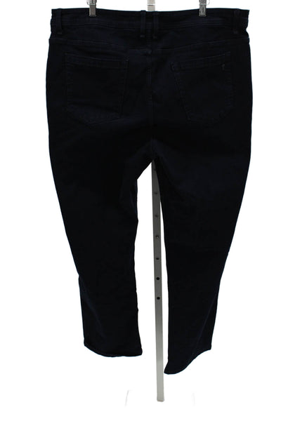 The Perfect Jean Mens Straight Jeans Blue Cotton Blend Size 40