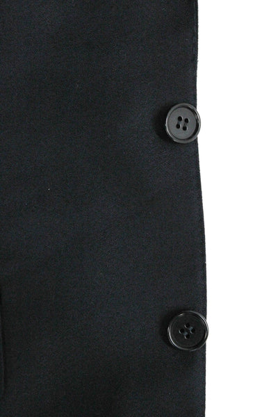 Canali Mens Blue Wool Blazer Solid Size 46