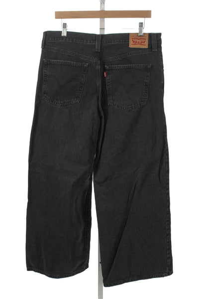 Levis Unisex Wide Leg Black Jeans Size 31