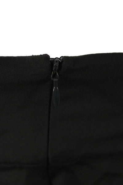 Jay Godfrey Womens Silk Sweetheart Jumpsuit Black Sleeveless Drawstring Size 2
