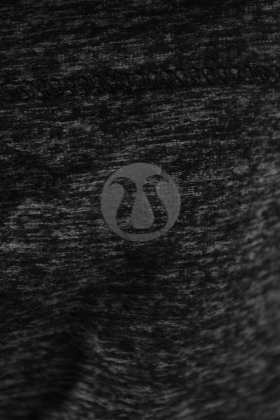 Lululemon Women Pullover Hoodie Cowl Neck Gray Polyester Blend Size 4