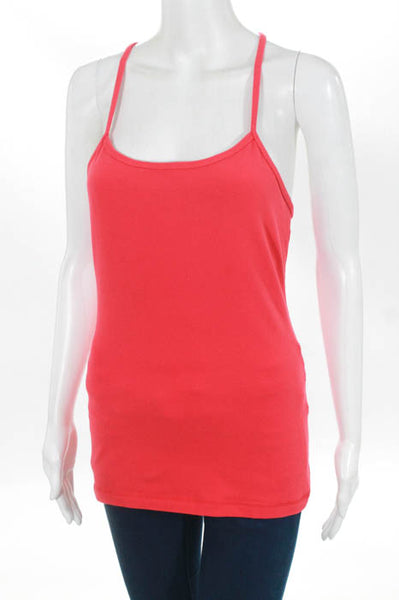 Lululemon Red Spaghetti Strap Racerback Workout Bra Top Size Medium