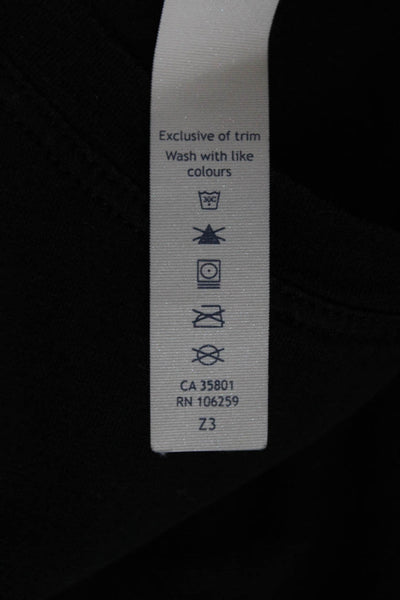 Lululemon Women Black Sleeveless Basic Tank Size 8