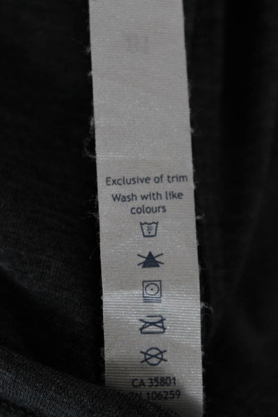 Lululemon Women Pima Cotton Sleeveless Tank Gray Size 8