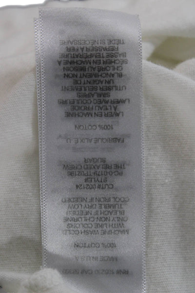 Current/Elliott Women Basic Cotton Crew Neck Short Sleeve T-Shirt Size 3
