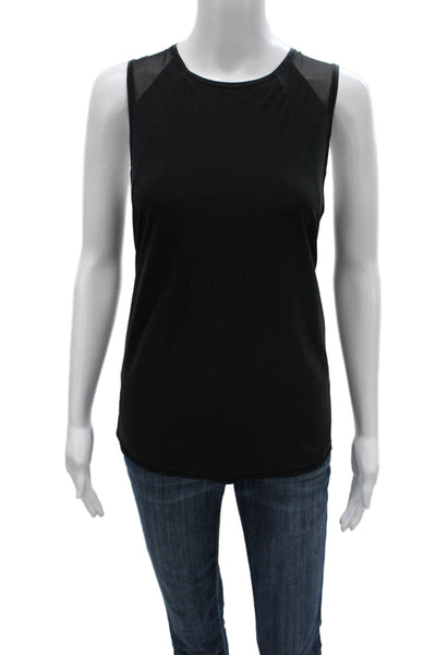 Lululemon Women Basic Tank Black Nylon Size 8