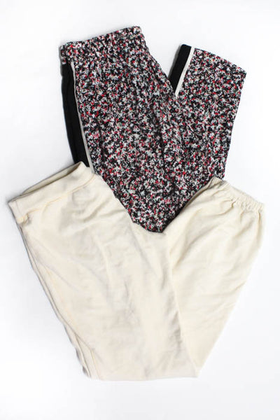 Splendid Beige Multi Color Printed Solid Casual Pants Size Extra Small Lot 2