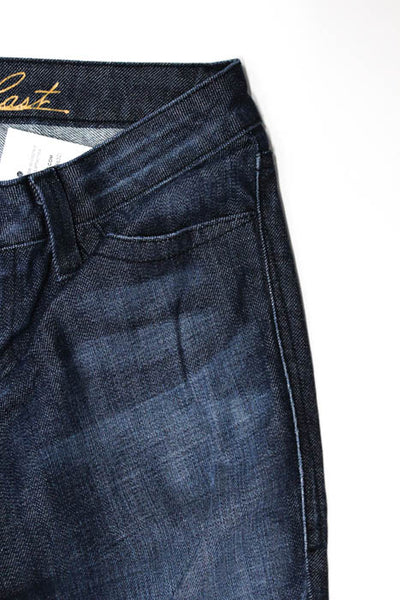 William Rast Blue Cotton Rachel Dark Wash Skinny Leg Jeans Size 26