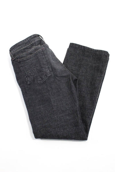 Habitual Gray Cotton Low Rise Boot Cut Jeans Size 27