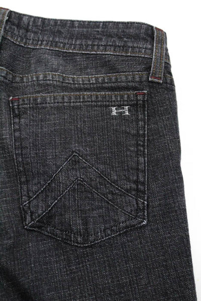 Habitual Gray Cotton Low Rise Boot Cut Jeans Size 27