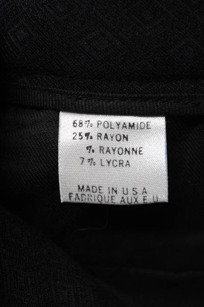 Theory Mens Black Embossed Straight Legged Tomas Pants Size 34 $250 NEW