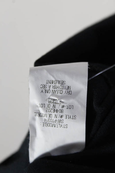 Helmut Lang Black Cotton Pull On Skinny Leggings Size Large