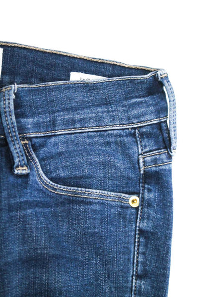 Frame Denim Blue Cotton Denim Le Skinny De Jeanne Skinny Jeans Pants Size 25