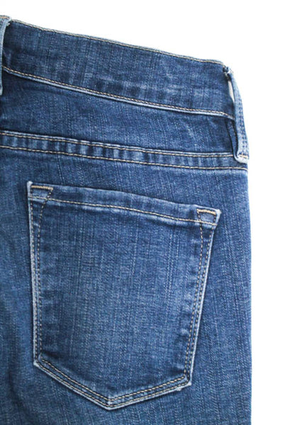 Frame Denim Blue Cotton Denim Le Skinny De Jeanne Skinny Jeans Pants Size 25