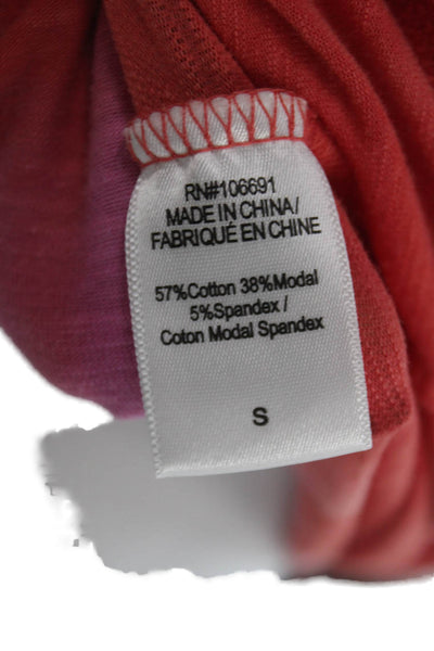 YFB Womens Sleeveless V-Neck Basic Tank Cotton Ombre Multicolor Size S