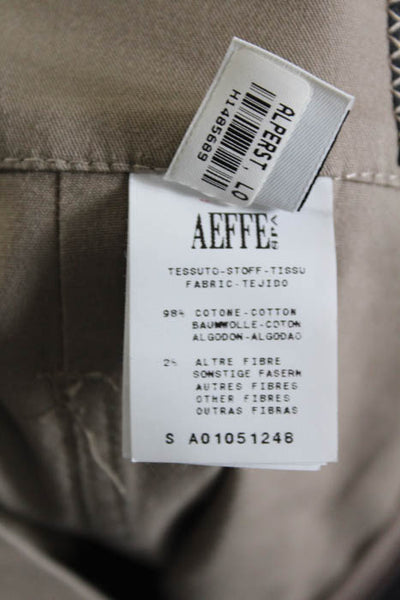 JeanPaulGaultier Taupe Cotton Button LongSleeve Embellished Blazer Skirt Suit