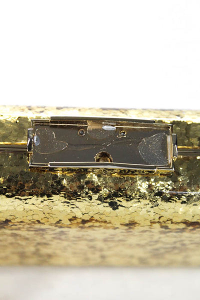 KOTUR Gold Tone Sparkle Ross Espey Minaudiere Bag New $695 90061335