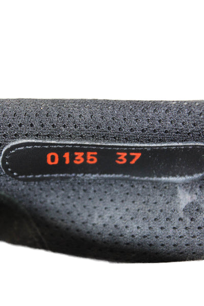 Prada Sport Womens Leather Slide On Loafer Flats Black Size 37 7