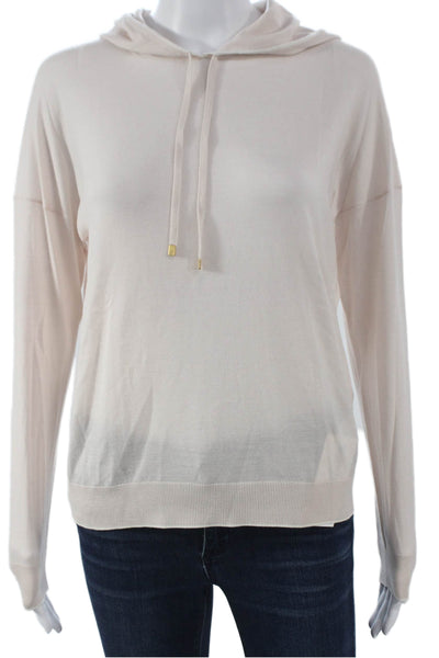 ELEVENTY Womens Pullover Sweater Beige Wool Crew Neck Long Sleeve Size XS