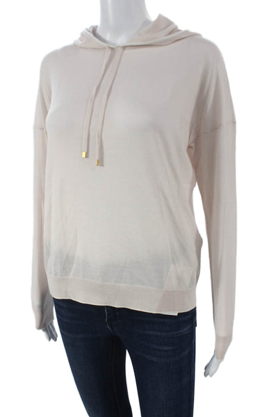 ELEVENTY Womens Pullover Sweater Beige Wool Crew Neck Long Sleeve Size XS
