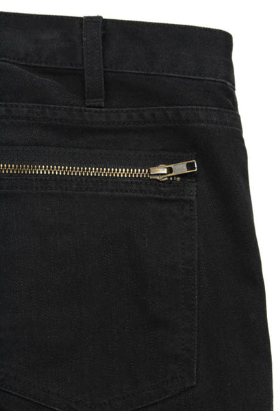 Current/Elliott Black Cotton Blend 6 Pocket Zipper Detail Skinny Jeans Size 25
