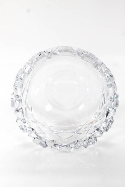 Orrefors Crustal Etched Embellished Sofiero Small Pattern Bowl